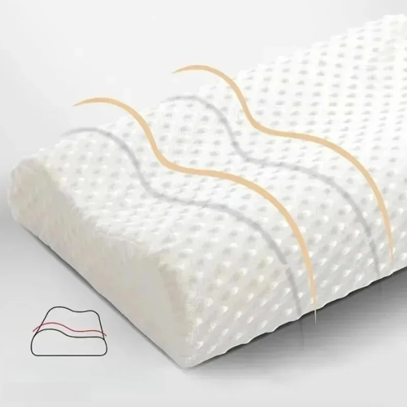 Sleeping Pillow Memory Foam Adjustable Side Relieve Neck Shoulder Pain Orthopedic