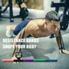 208cm Natural Rubber Resistance Bands Sets Elastic Yoga/Fitness Band Strength Pilates Fitness Equipment Training Expander Unisex 5
