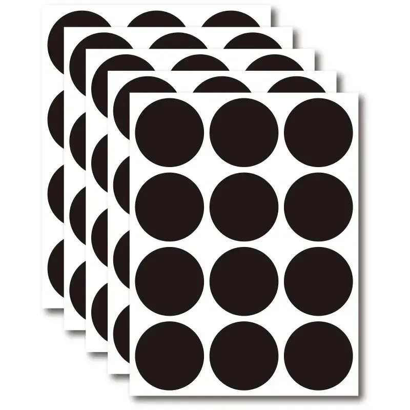 1PC Blackboard Stickers Waterproof Chalkboard Kitchen Spice Label Sticker Home Jars Bottles Tags Blackboard Labels White Marker