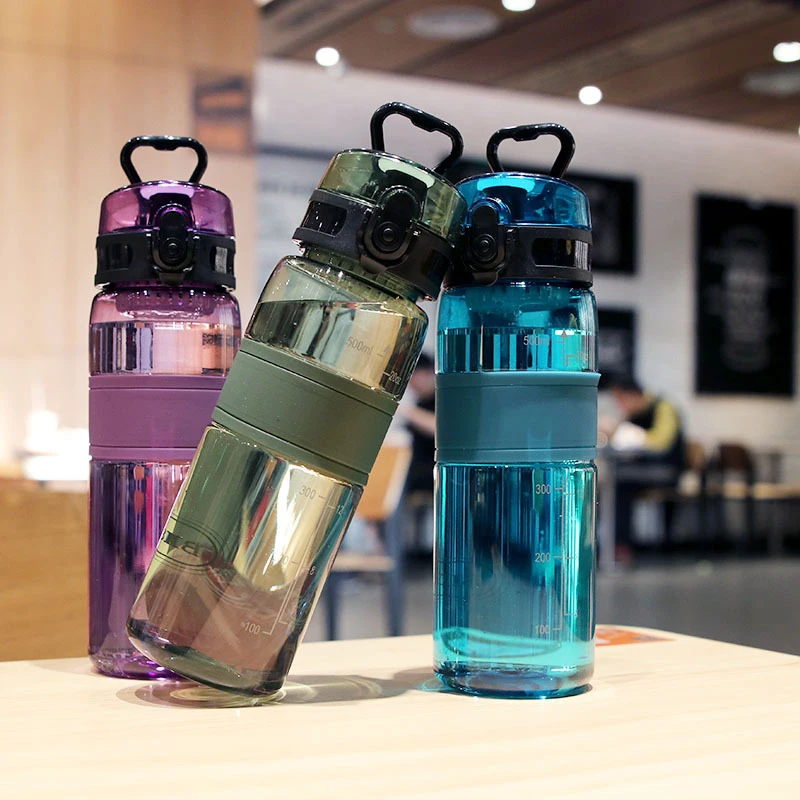 1pc 450ml Large Capacity Portable Water Bottle With Straw For Women, Adults  & Kids, Tritan Material, Daily Use