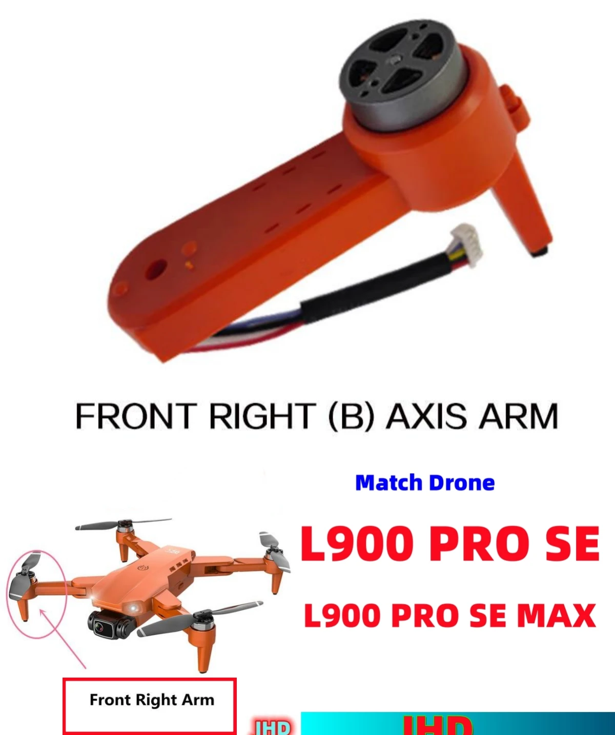 JHD Original L900 Se Max Drone Arms for L900 PRO SE/ MAX Drone Spare Parts Arms