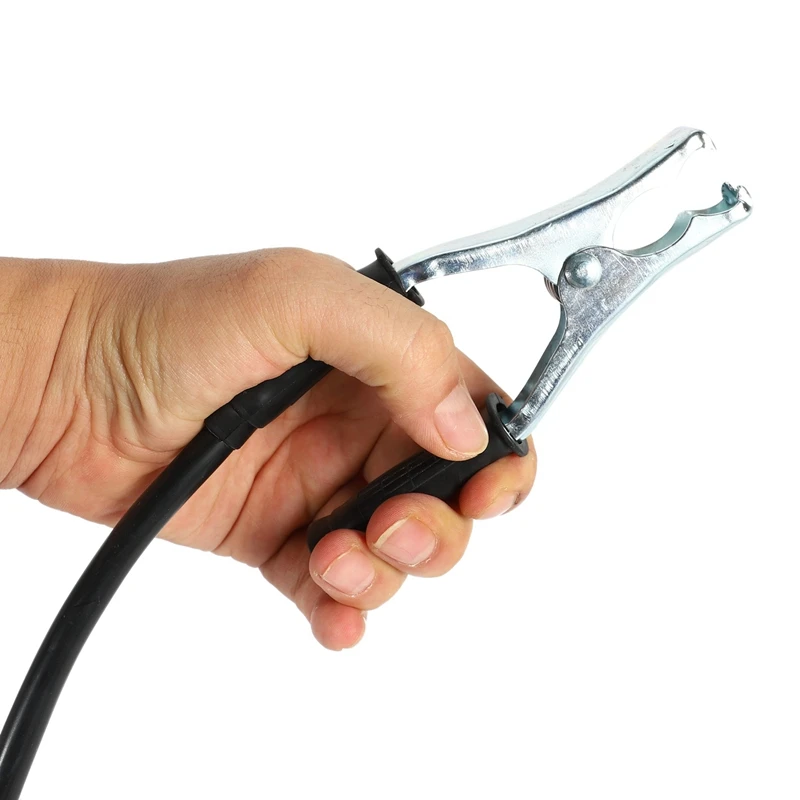 Welding Accessories Clamp Professional 300A Ground Welding Earth Clamp Clip Set for Mig Tig ARC Welding Machine 1.5M Cable 10-25 Plug Durable