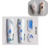 1pc Cherry Bow Love Snake Rose Skirt Lace 3D Acrylic Nail Mold Nail Art Decorations Silicone Stamping Plates  Nail Accessories 5