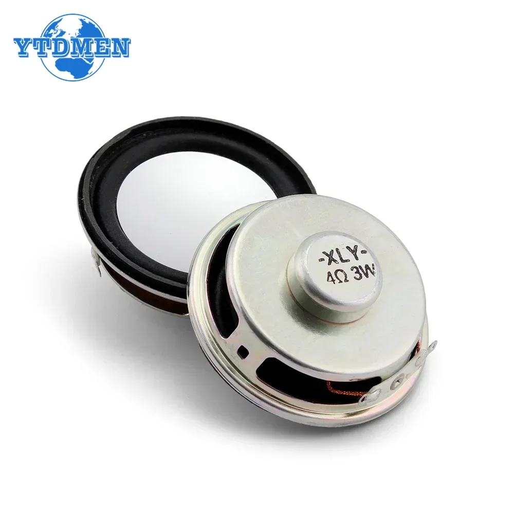 2PCS 미니 스피커 3W 4R 직경 4cm/5cm 증폭기 확성기 Arduino 키트 용 3 와트 4 옴 40mm 50mm 스피커