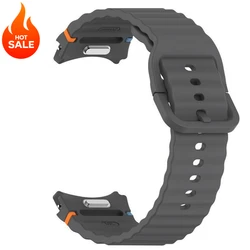 Seamless Quick Release Silicone Watch Strap - Versatile Design - Watch 6 Classic (Space grey)