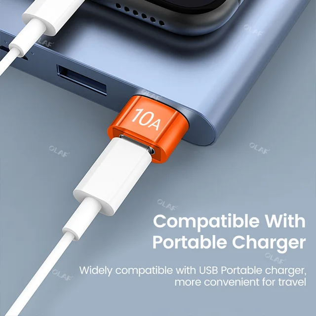 데이터 전송 및 고속 충전을 위한 다양한 모델과 호환되는 OTG USB 어댑터