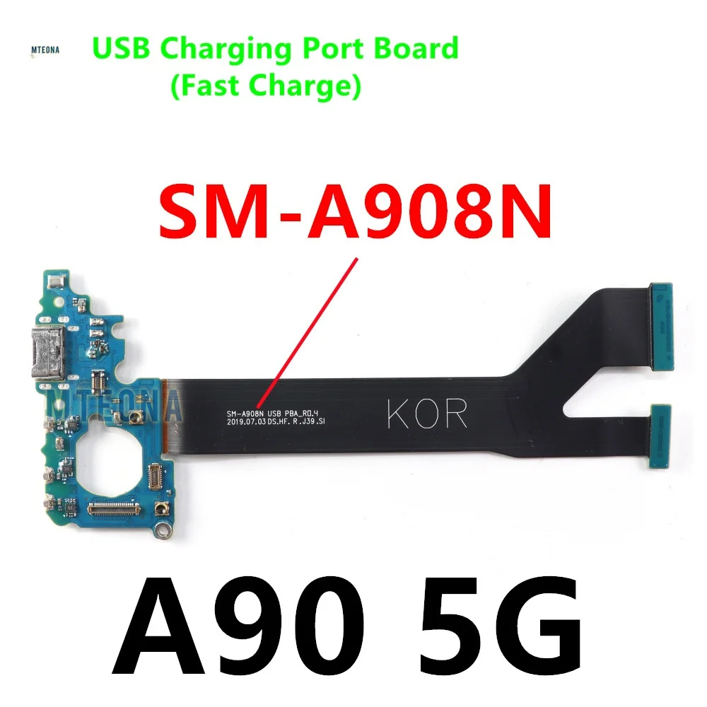 iParto Kit di ricambio per porta di ricarica per Samsung Galaxy A54 5G SM-A546U USB Flex Dock Connector Charging Flex Sostituzione con strumenti