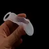 100pcs Ilicone Wood Metal Plastic Smooth Clothes Hangers Anti Slip Strip Clothes Rack Pad Sleeve For Clothing Hanger 5