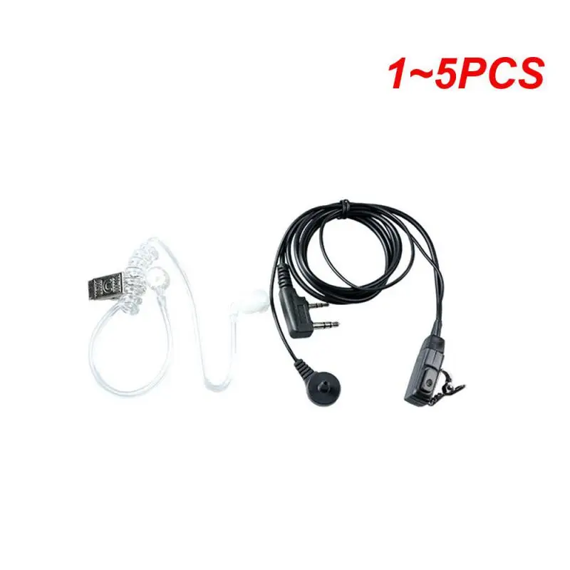 

1~5PCS Mic Earpiece Walkie Talkie Headset for Kenwood TK3107 For Baofeng UV-5R BF-888S GT-3TP GT-3 Portable Radio Walkie Talkie