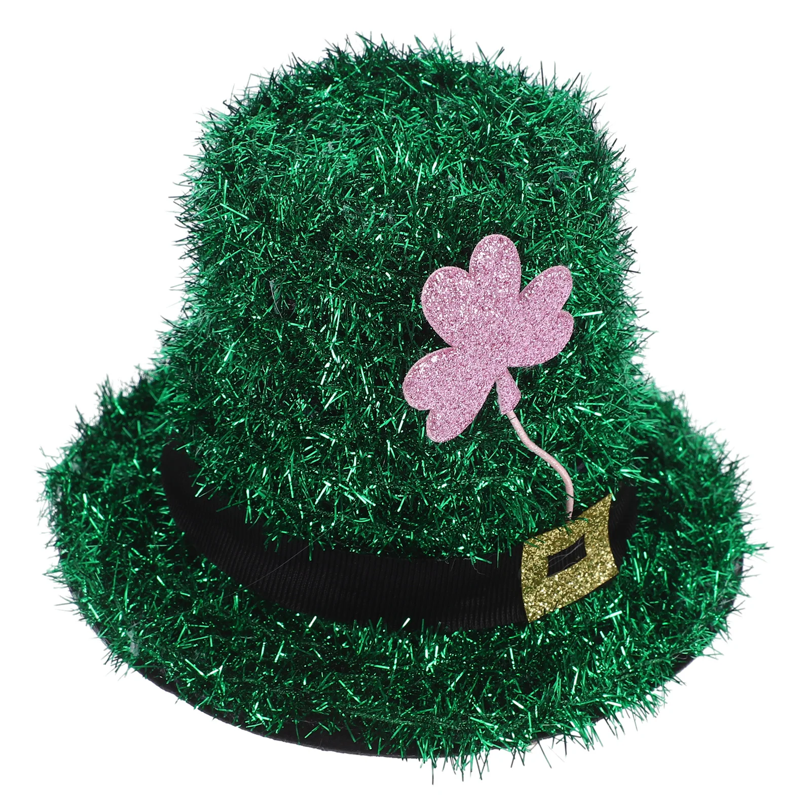 

St Patrick's Day Hair Clip Tiny Top Hat Barrette Leprechaun Hat Barrette Festival Barrette