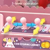 Children Mini Claw Crane Machine Toys DIY Coin Operated Game Prizes Twisted Egg Doll Arcade Machine Kids Birthday Christmas Gift 4