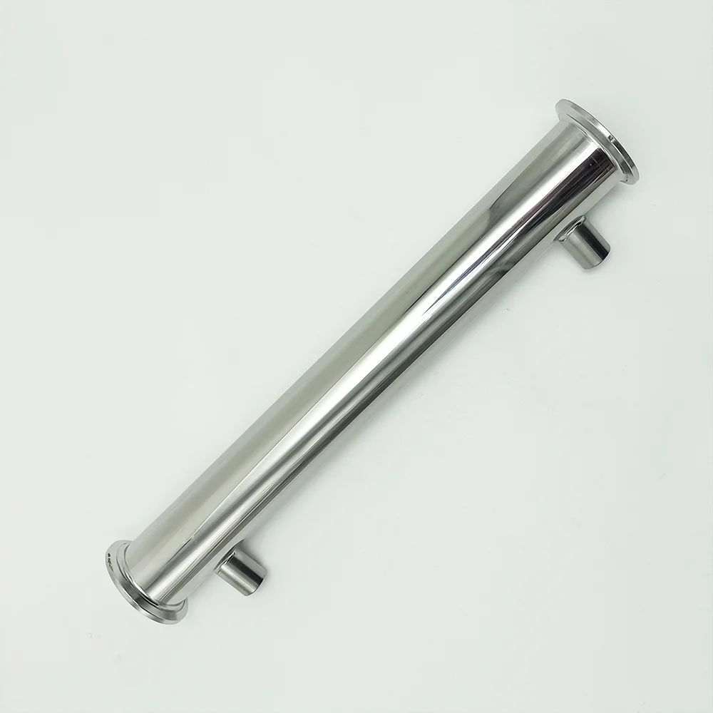 1.5" Distillation Condenser, Cooler, Dephlegmator, Height 300mm Inner 6 Tubes 304 Stainless Steel, for Distillation Column