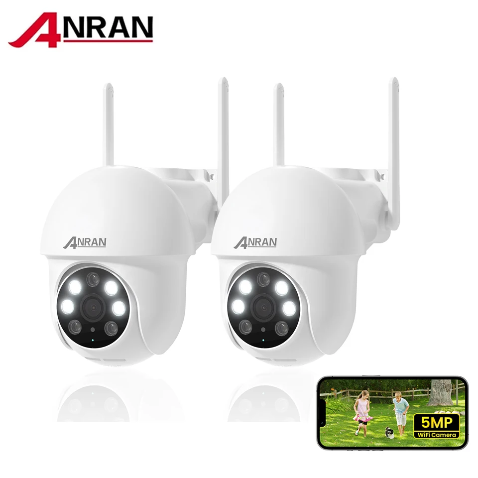 ANRAN 5MP Wired 5G Wifi Security Camera