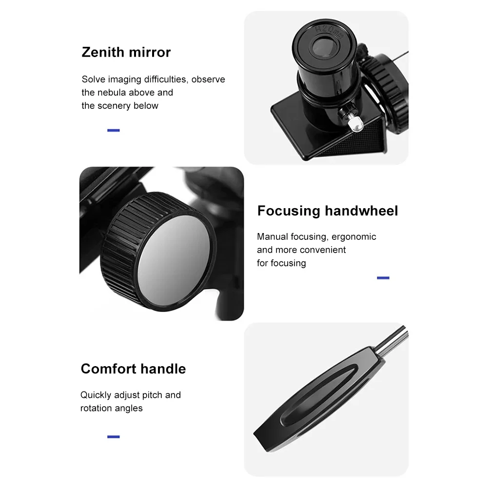 Teleskop turystyczny teleskop astronomiczny teleskop refraktor 15X-150X astronomiczny teleskop refrakcyjny astronomia prezenty dla początkujących 6 Teleskop turystyczny teleskop astronomiczny teleskop refraktor 15X-150X astronomiczny teleskop refrakcyjny astronomia prezenty dla początkujących - Image 6