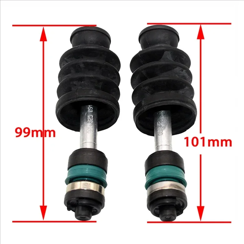 2Pcs 0AM325091E 0AM325091F 0AM DQ200 DSG 7단 클러치 포크 푸셔 로드 베일 바디 피스톤 로드 키트 (아우디 A3 S5f 용)