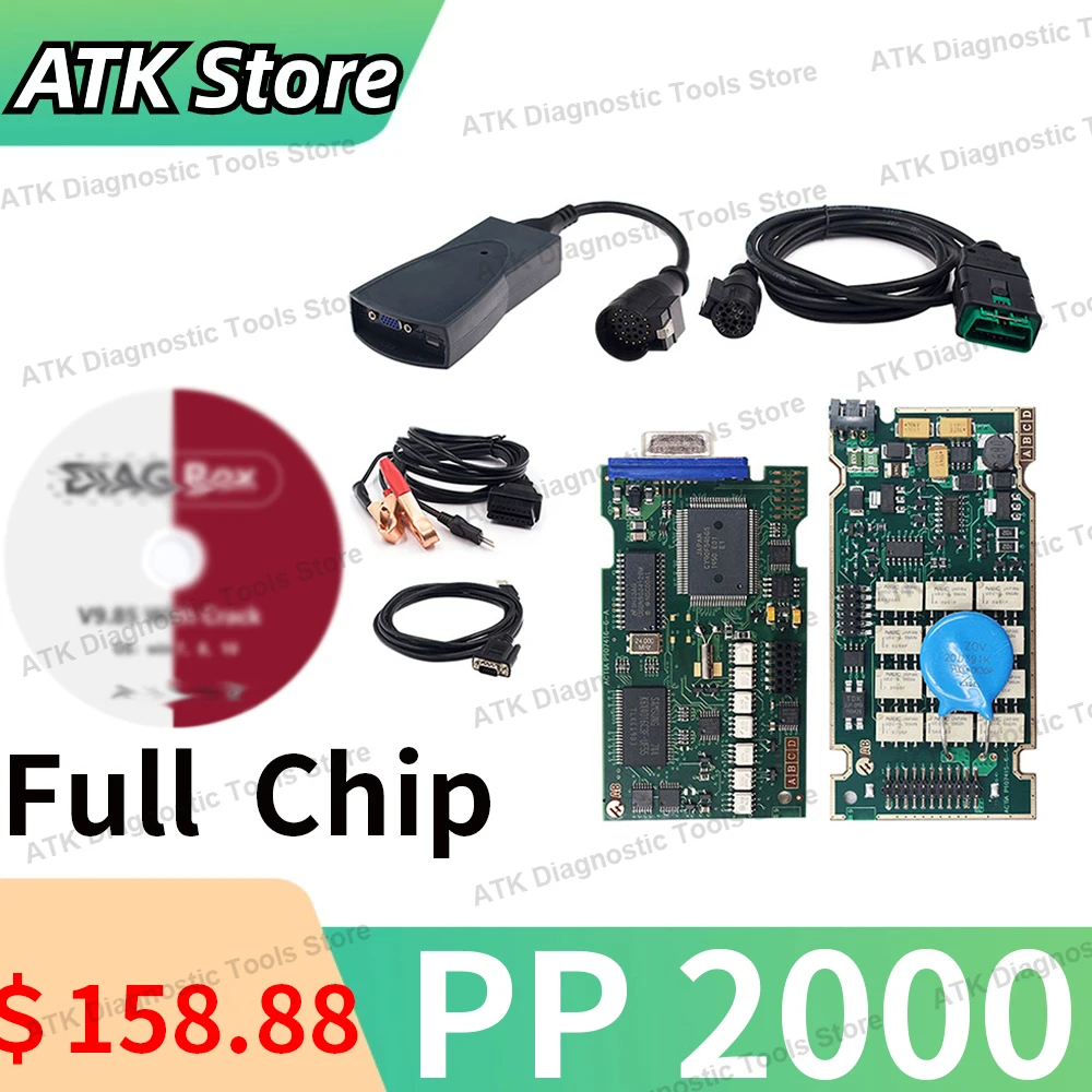 

Диагностический инструмент Lex-ia 3 с полным чипом PP2000 Diagbox V9.85 для считывания ошибок Lexia 3 для считывания автомобиля