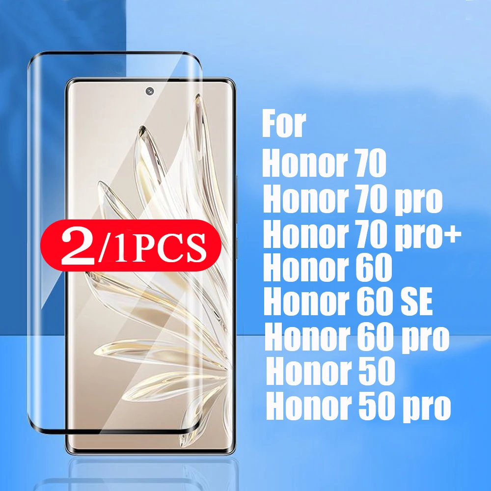 2/1 Pz Vetro Temperato Per Honor Magic 3 4 Lite Pro Plus Pellicola Protettiva Per Honor 70 60 50 Pro Plus Se Screen Phone Protector