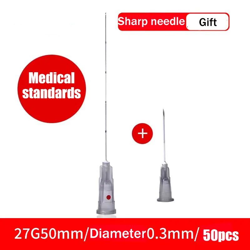 Hochwertige Präzisionskalibrierte Medizinische Stumpfkanüle für Gesichtsinjektionen 22G X 50mm 25G X 50mm 30G X 25mm Mikro-Hülsen-Füllkanüle – Detail 7