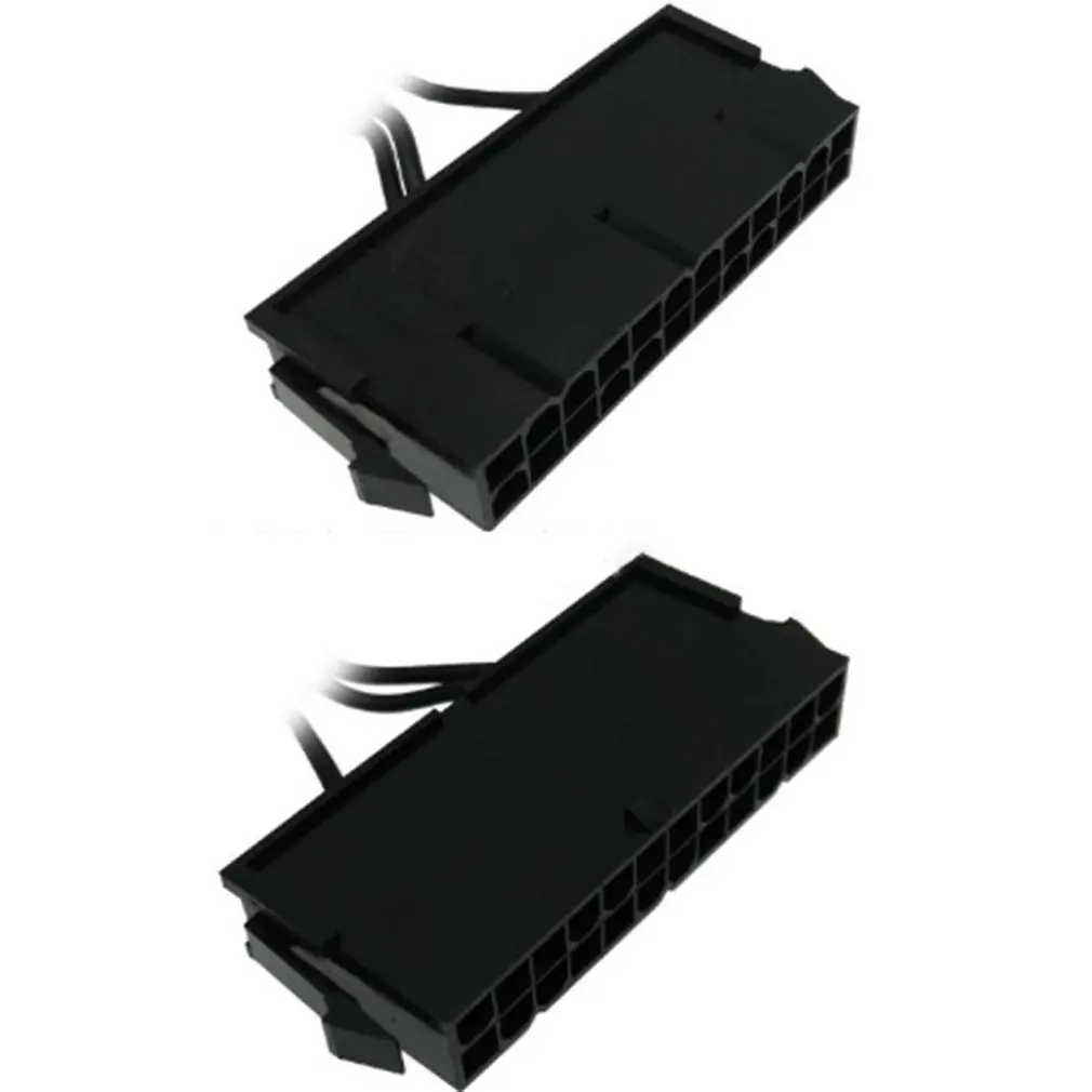 50 cm 24-polige Buchse ATX Netzteil PC Netzteil Starter Tester Start-Up-Überbrückungskabel mit EIN/AUS-Schalter ATX Mining Power Start-Schalter – Detail 2