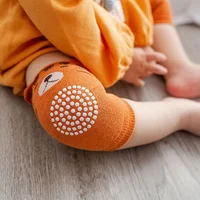 0-2 Years Baby Knee Pad Kids Safety Crawling Elbow Cushion Infant Toddlers Baby Leg Warmer Knee Support Protector Baby Kneecap 1