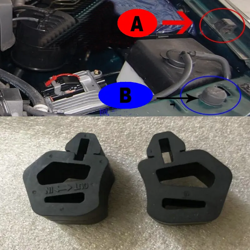 For Hyundai Terracan front cover rubber pier cover cushion 86440 H1000 Machine rubber pier machine buffer