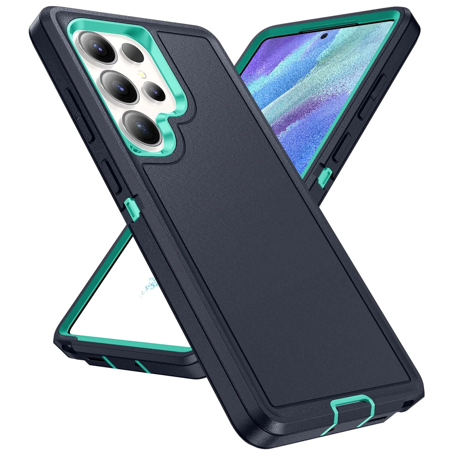 Ultimate Armor Shockproof Defender Phone Case - Rugged Hard PC+TPU Back Cover