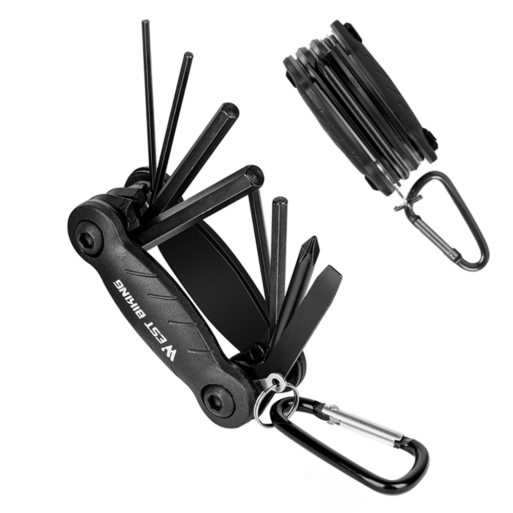 

8-in-1 Multi-Function Cycling Maintenance Tool MTB Mountain cycle Portable Repair Kit Hex Spoke Screwdriver Multitool Accesories