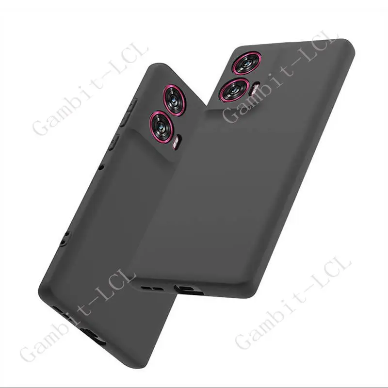Shockproof Silicone TPU Anti-Fall Case for Motorola Edge 50 Fusion 5G - Soft Protective Back Cover
