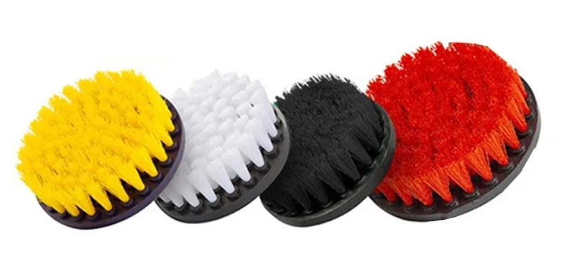 Juego de cepillos de limpieza multiusos para carro, herramienta de fijación de taladro eléctrico, cepillo de depurador eléctrico, pulidor de coche, Kit de cepillos para Detalles » Juego de cepillos de limpieza multiusos para carro