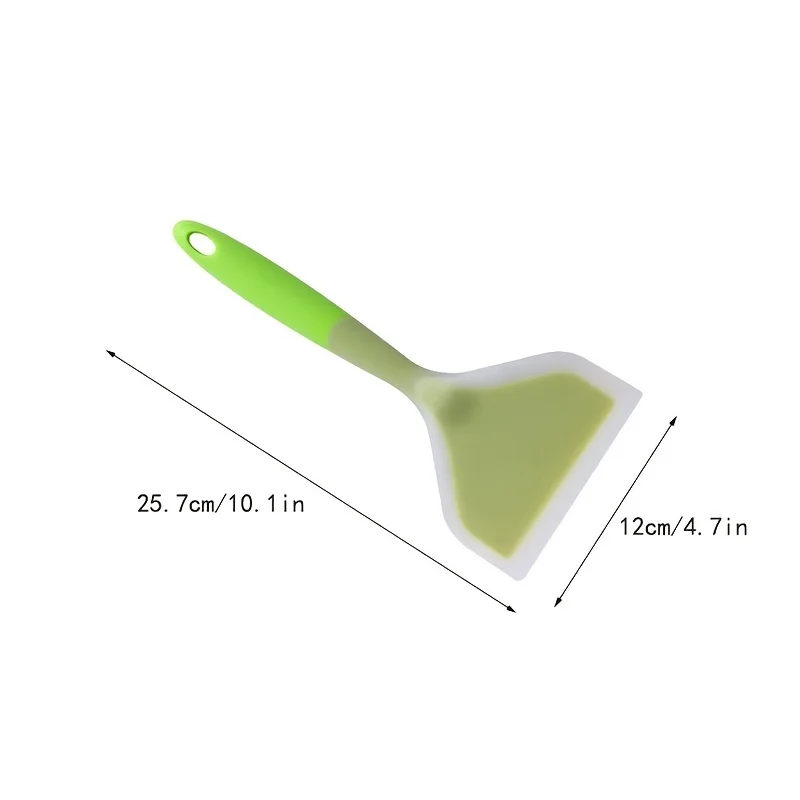Silicone Spatula, High Temperature Resistant Stir-Fry Spatula Pancake (1pc)