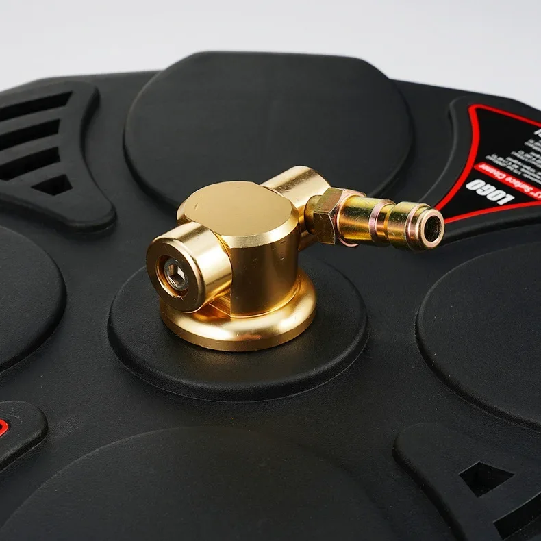 High Pressure Washer 13 Inch Round Floor Scrubbing Disc Scrubbing Disc Brush Pool Road Washer Accessories 2500PSI
