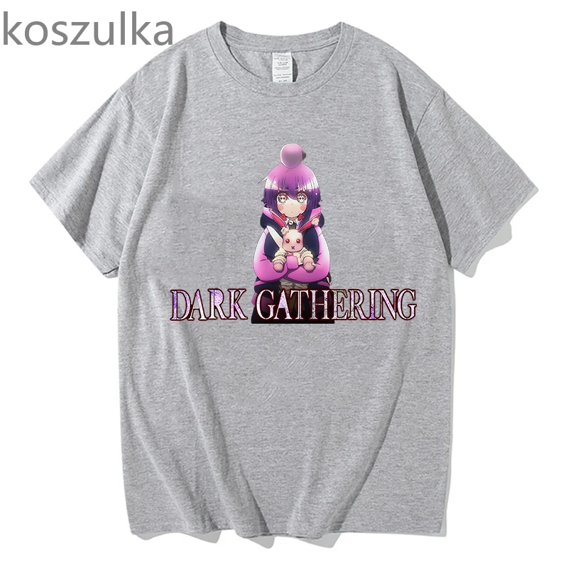 Dark Gathering T Shirt Funny Graphic Kawaii Tshirt Unisex High Quality Cartoon Cotton Men Aesthetic Harajuku Tees Shirts Clothes