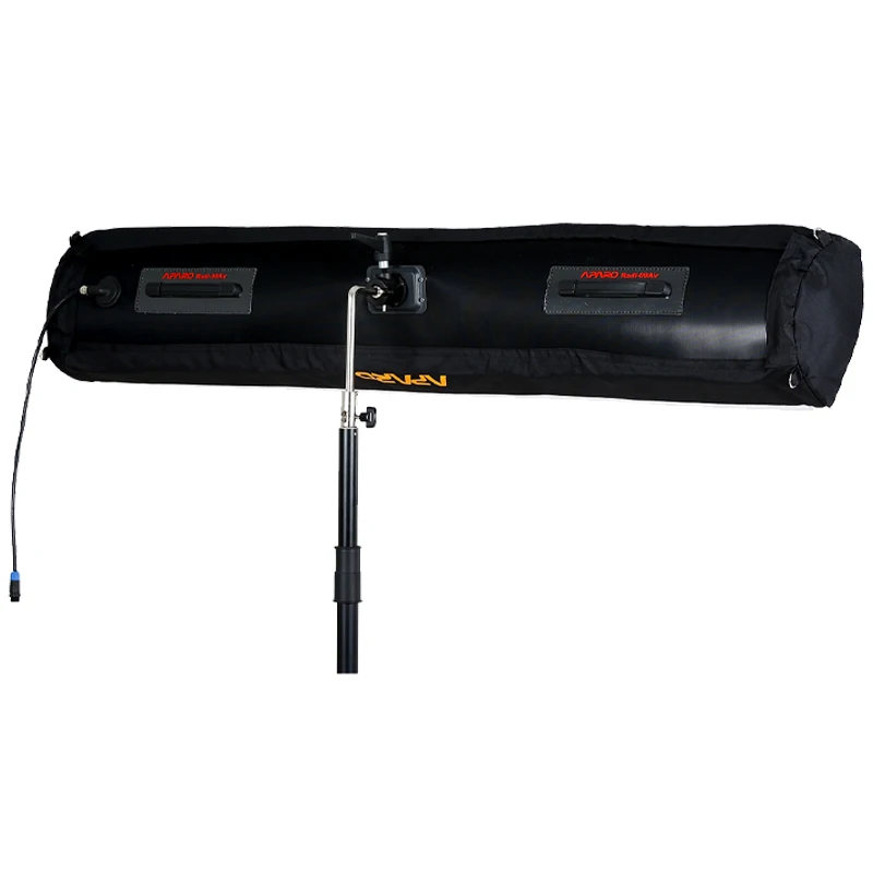 APARO RADI-09pro 에어 LED 이중 색상 패널 플렉스 라이트, 150W 2700K - 9999K CRI : 95 빔 각도: 75 ° 지지대 앱 제어