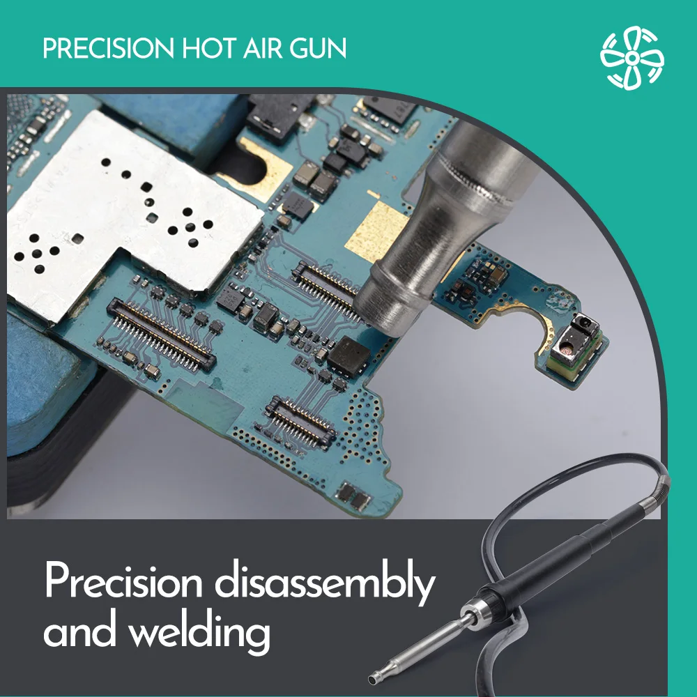 YIHUA 8509-I  Precision Hot Air Rework Station Hot Air Gun Digital Display BGA Rework Station 3