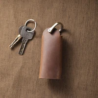 Organisateur/support de clés minimaliste en cuir véritable 6