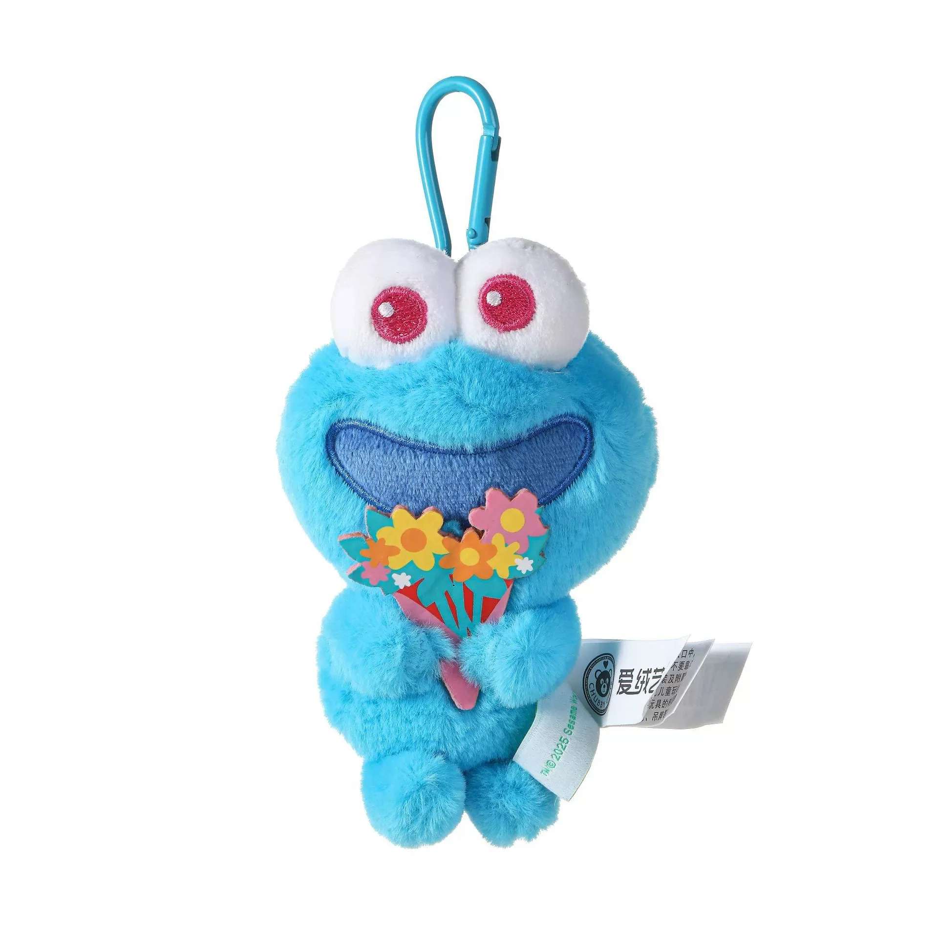 Emo Big Bird Sweetie Pie Monster Pelz Spielzeug Anhänger Schlüsselanhänger Kleiderbügel Dekoration Geschenktütenhänger – Detail 5