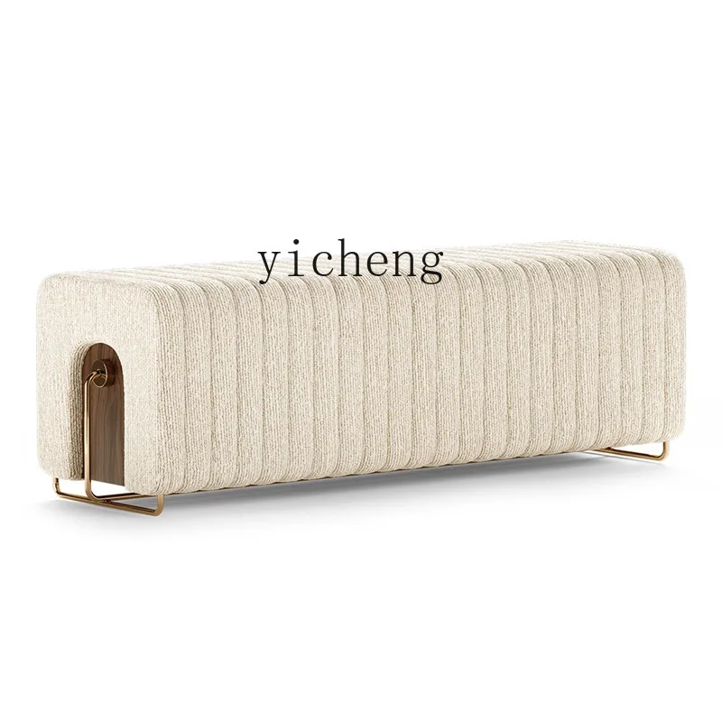 

Zc Living Room Sofa Stool Shopping Mall Shoe Changing Stool Bedroom Bed End Stool Cloakroom