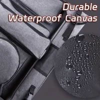 1pc Sketch Art Painting Bag Black/Grey,Multifunctional Portable Waterproof,for Outdoor,Sketching Board Bag,Art Exam,travel Art f 4