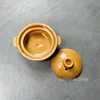 Doll House Mini Ceramic Casserole Model for Dollhouse Kitchen Furniture Decoration Accessories 2