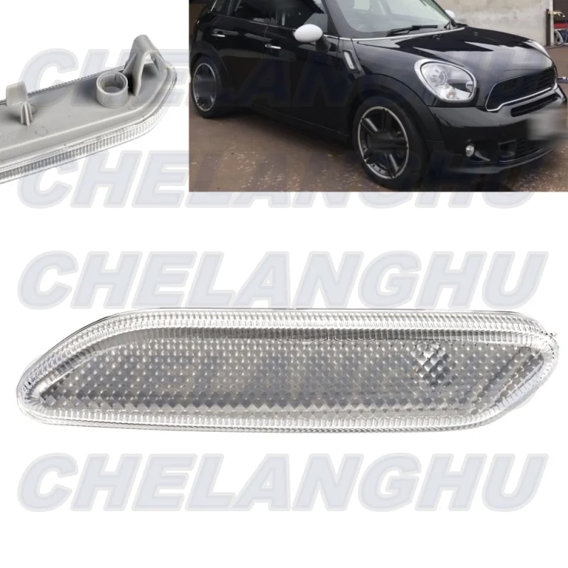 

Автомобильная фотовспышка для Mini Cooper R60 R61 2011 2012 2013 2014 2016 автостайлинг правый боковой маркер сигнал поворота ретранслятор лампы