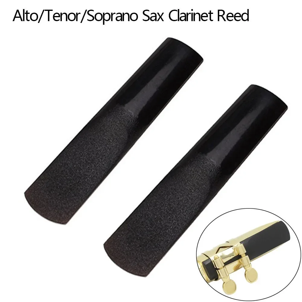 Saxophone Parts Accessories Resin Plastic Saxophone Reeds Strength 2.5 For Alto Tenor Soprano Saxophone Clarinet Mouthpiece
