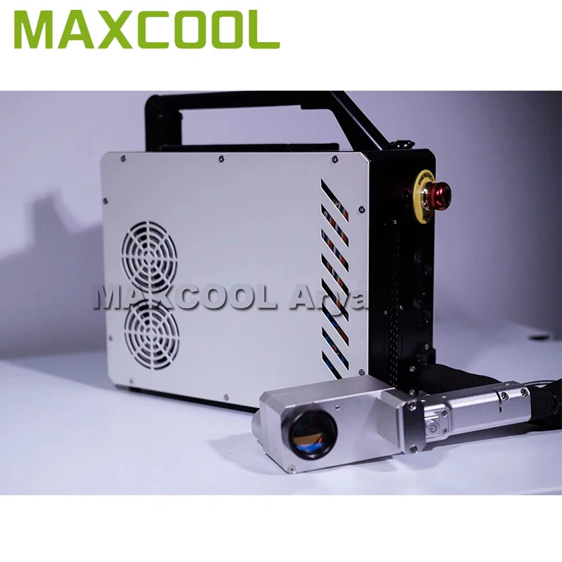 Mini Portable 100W Pulse Fiber Laser Cleaning Machine with Air Cooled Rust Remover Laser Machine