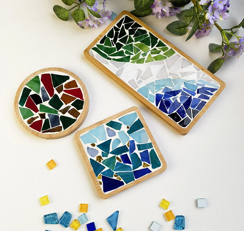 Mosaic Cup Mat Craft Toys