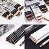 12 Pcs/box Square Sketch Charcoal Stick Compression Drawing Charcoal Chalk Drawing Strips Student Art Painting Supplies 6