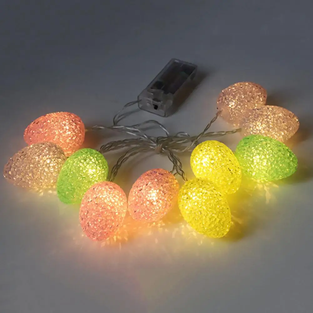 

Party Accessories Colorful Easter Egg Led String Lights for Party Decoration Non-glaring Low-power Consumption Battery Powered