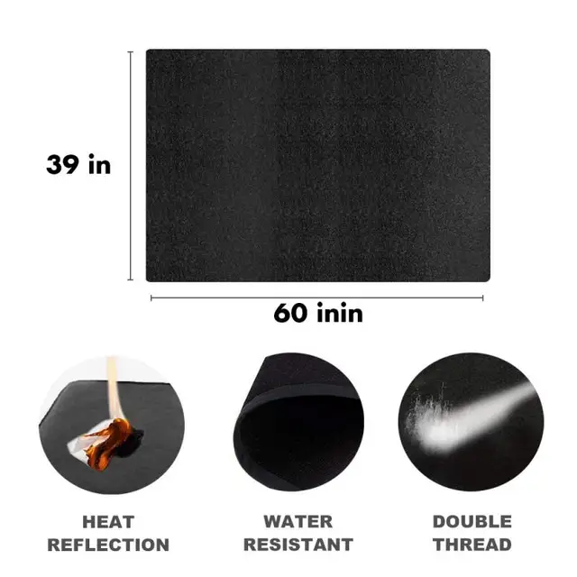 39x60inch black