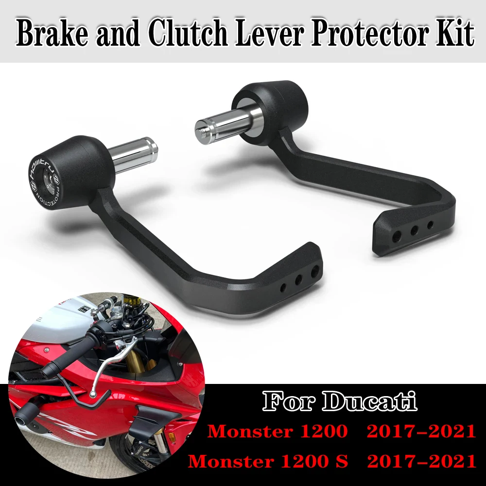 

Motorcycle Brake and Clutch Lever Protector Kit For Ducati Monster 1200 / Monster 1200S 2017-2021