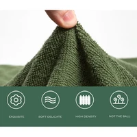 WOSTAR Summer army green towel cotton quilt nap blanket soft bedspread air conditioning cool thin comforter luxury bedding 150 3