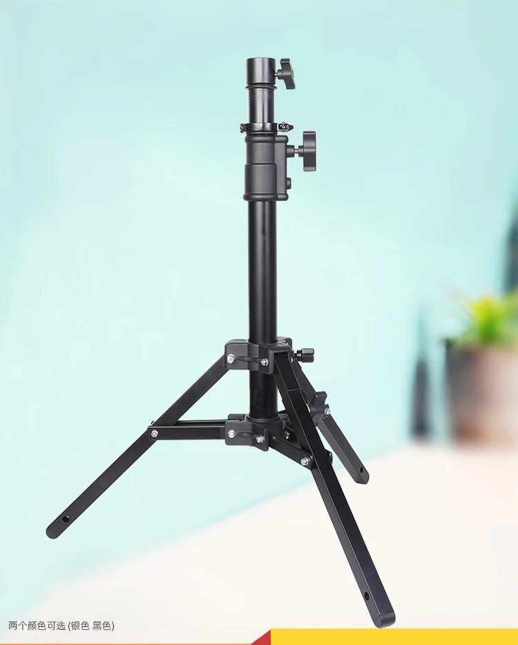 Video Camera Slide Rail Low Leg floor Light Stand Studio Bracket Spotlight Space Movie Light Corner Tripod
