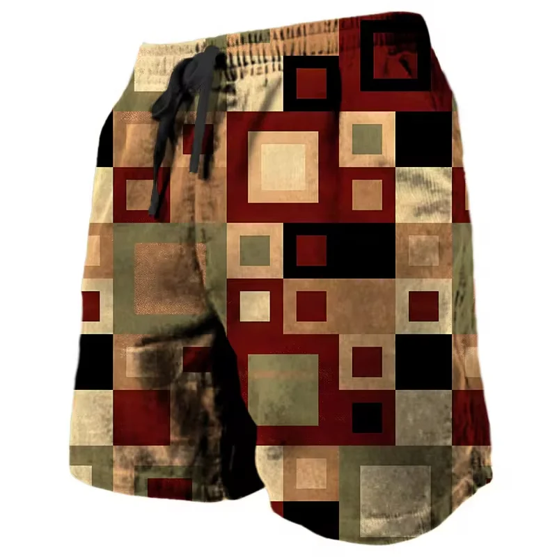 Summer Cool 3D Dashiki Patterns Printed Beach Shorts For Men Children Fashion Streetwear Gym Short Pants Fitness Lovers Clothing 2